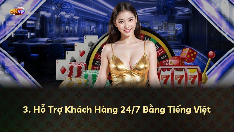3. Hỗ Trợ Khách Hàng 24/7 Bằng Tiếng Việt