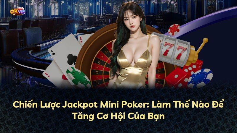 Chiến Lược Jackpot Mini Poker: Làm Thế Nào Để Tăng Cơ Hội Của Bạn