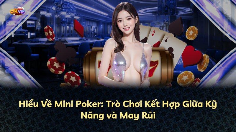 Hiểu Về Mini Poker: Trò Chơi Kết Hợp Giữa Kỹ Năng và May Rủi
