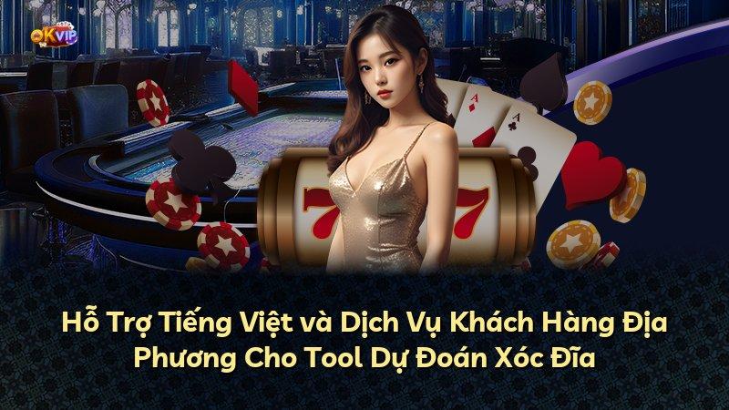 Hỗ Trợ Tiếng Việt và Dịch Vụ Khách Hàng Địa Phương Cho Tool Dự Đoán Xóc Đĩa