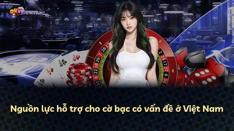 Nguồn lực hỗ trợ cho cờ bạc có vấn đề ở Việt Nam