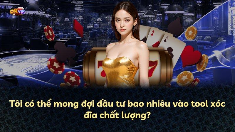 Tôi có thể mong đợi đầu tư bao nhiêu vào tool xóc đĩa chất lượng?